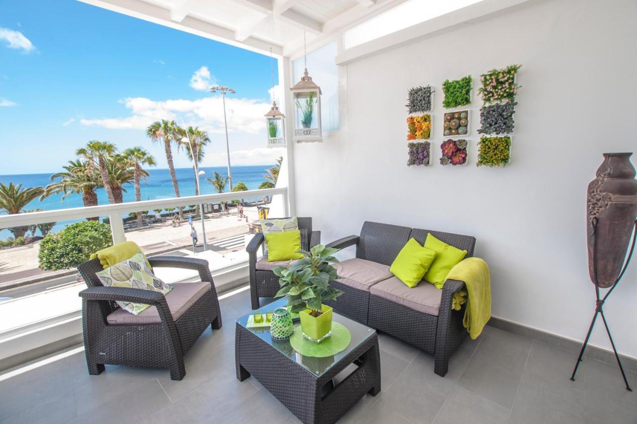 Ferienwohnung Casa Oceano On The Front Line With Amazing Sea Views Puerto del Carmen  Exterior foto